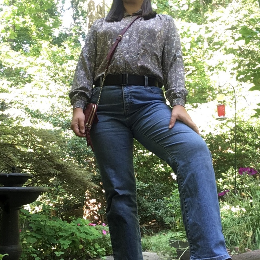 Patterned blouse - Picture 2 of 4